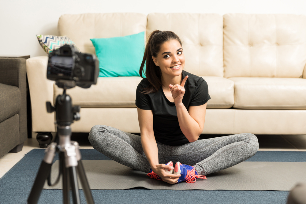 Girl leaves Video Testimonials for Personal Trainers